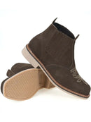 Bota Botina Country Masculina em Couro Marrom