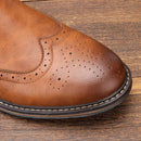 Bota Chelsea Masculina Cano Médio Couro Americano