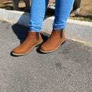 Bota Chelsea Masculina de Couro Legítimo Ruben