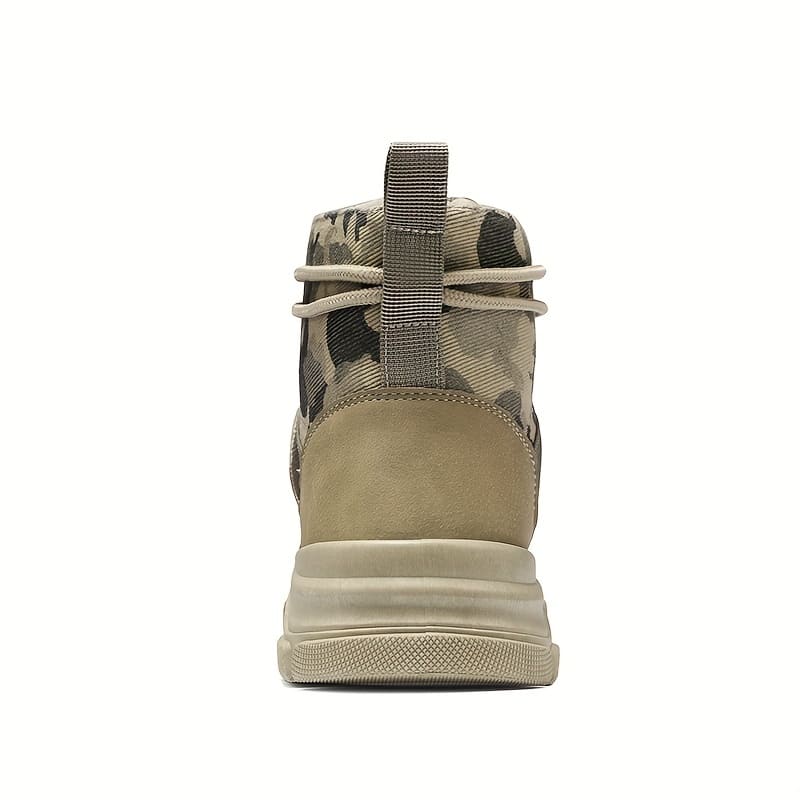 Bota Coturno Masculino Tática Camuflada