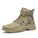 Bota Coturno Masculino Tática Camuflada