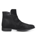 Bota Masculina de Couro Punk Vintage