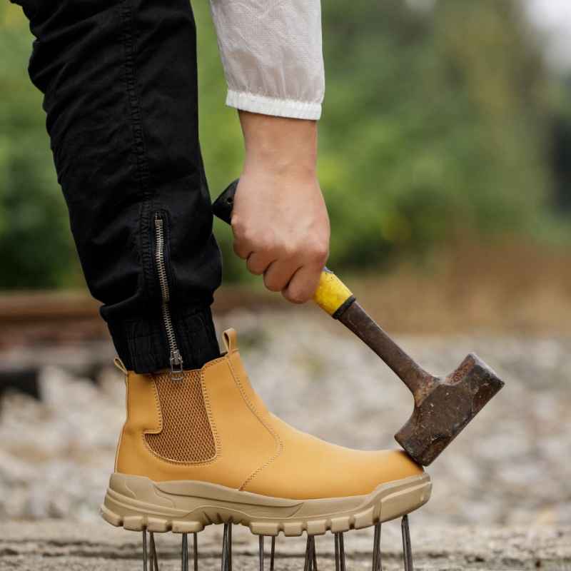 Bota Para Trabalho Masculina Confortável Iron