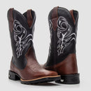 Bota Texana Masculina Country Couro - Montaria