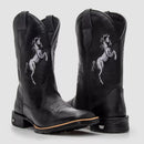 Bota Texana Masculina Country em Couro - Black Horse