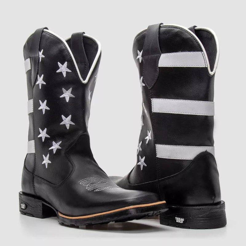 Bota Texana Masculina Country em Couro - Horse