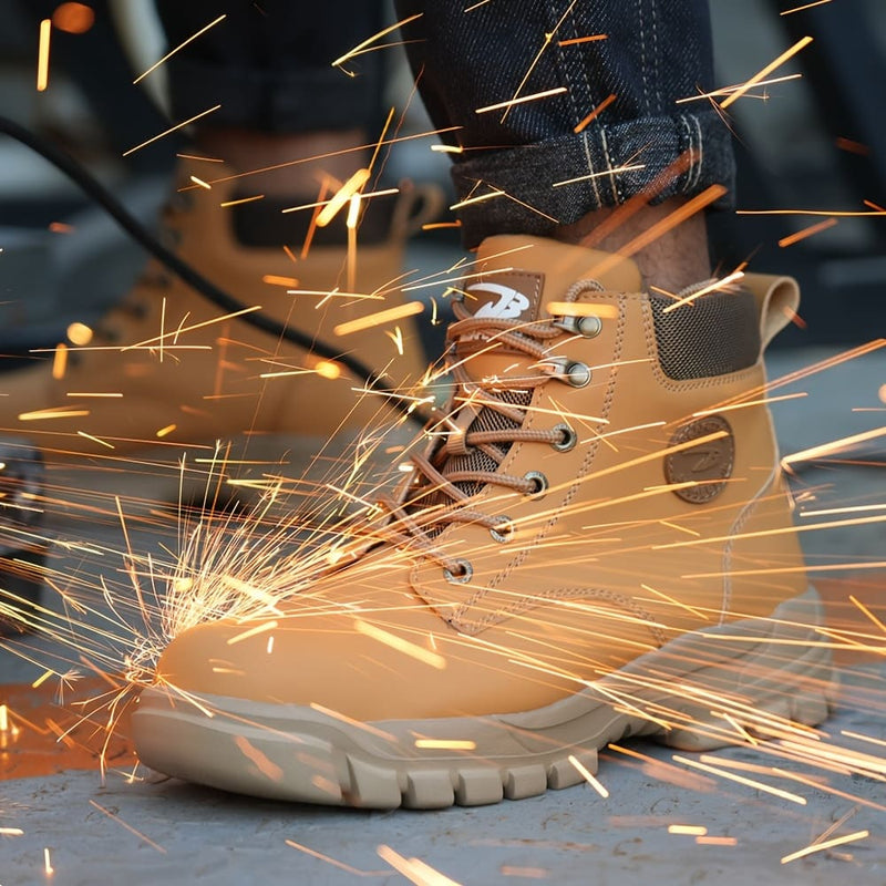 Bota de Segurança Para Trabalho Masculina Robusta