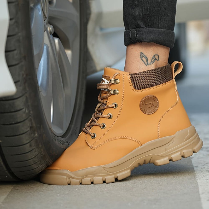 Bota de Segurança Para Trabalho Masculina Robusta