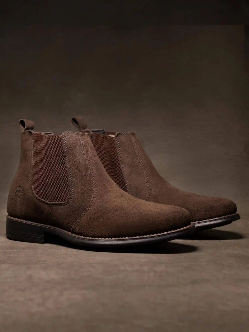 Botina Bota Chelsea Masculina Couro Work