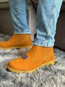 Botina Chelsea Masculina Agriculture em Nobuck Legitimo