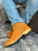 Botina Chelsea Masculina Agriculture em Nobuck Legitimo