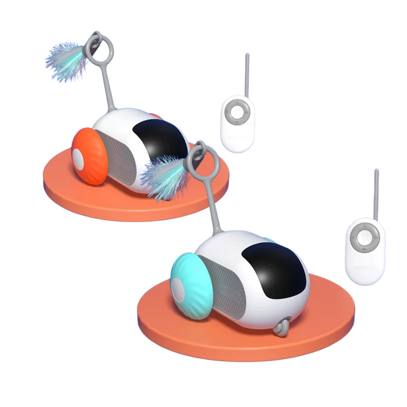 Carrinho Elétrico Interativo para Gatos: Diversão com Controle Remoto