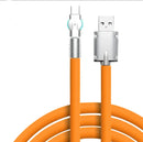 Cabo Carregador USB 120W: Carregue Com Rapidez e Praticidade