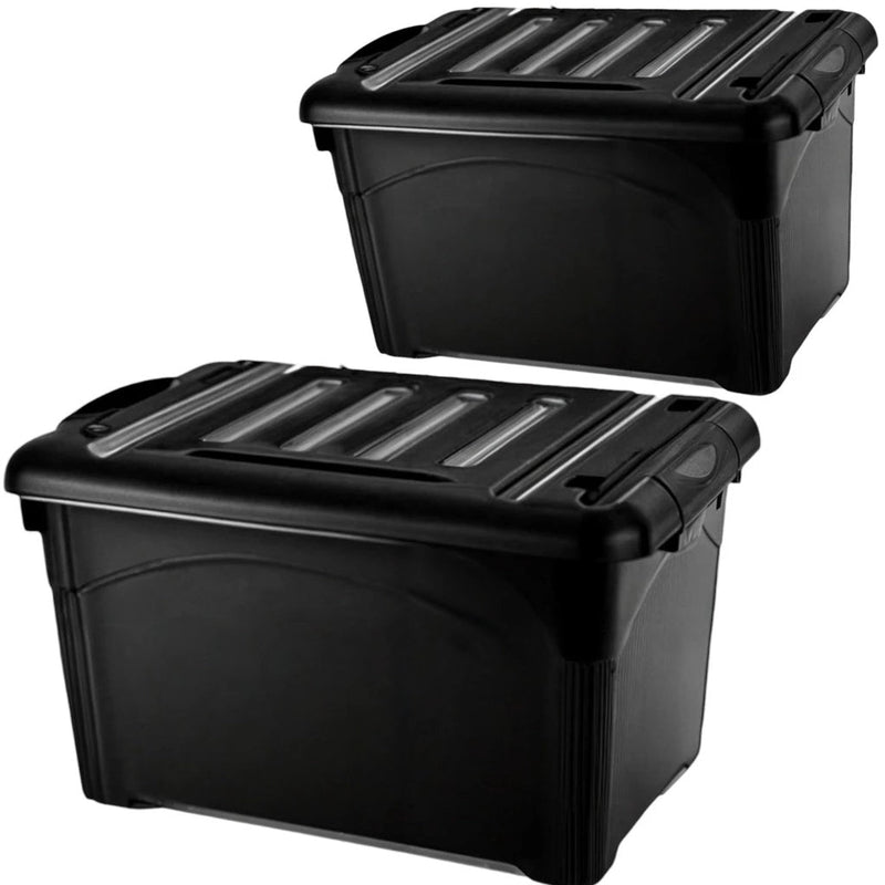 Caixa Organizadora Prática de 95 Litros com Rodinhas para Facilitar Seu Dia a Dia