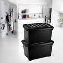 Caixa Organizadora Prática de 95 Litros com Rodinhas para Facilitar Seu Dia a Dia