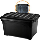 Caixa Organizadora Prática de 95 Litros com Rodinhas para Facilitar Seu Dia a Dia