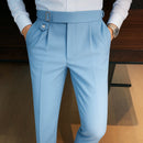 Calça Alfaiataria Masculina Azul Navy Seals