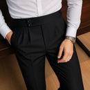 Calça Alfaiataria Masculina Preta Clássica