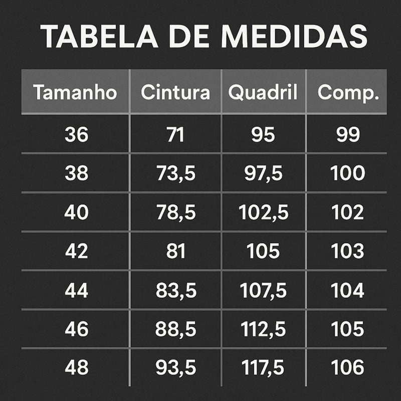 Calça Alfaiataria Masculina Preta Clássica