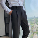 Calça Alfaiataria Masculina Preta Clássica