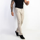 Calça Alfaiataria Masculina Social Bege Viego