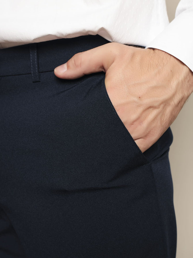 Calça Alfaiataria Masculino Azul Marinho Viego