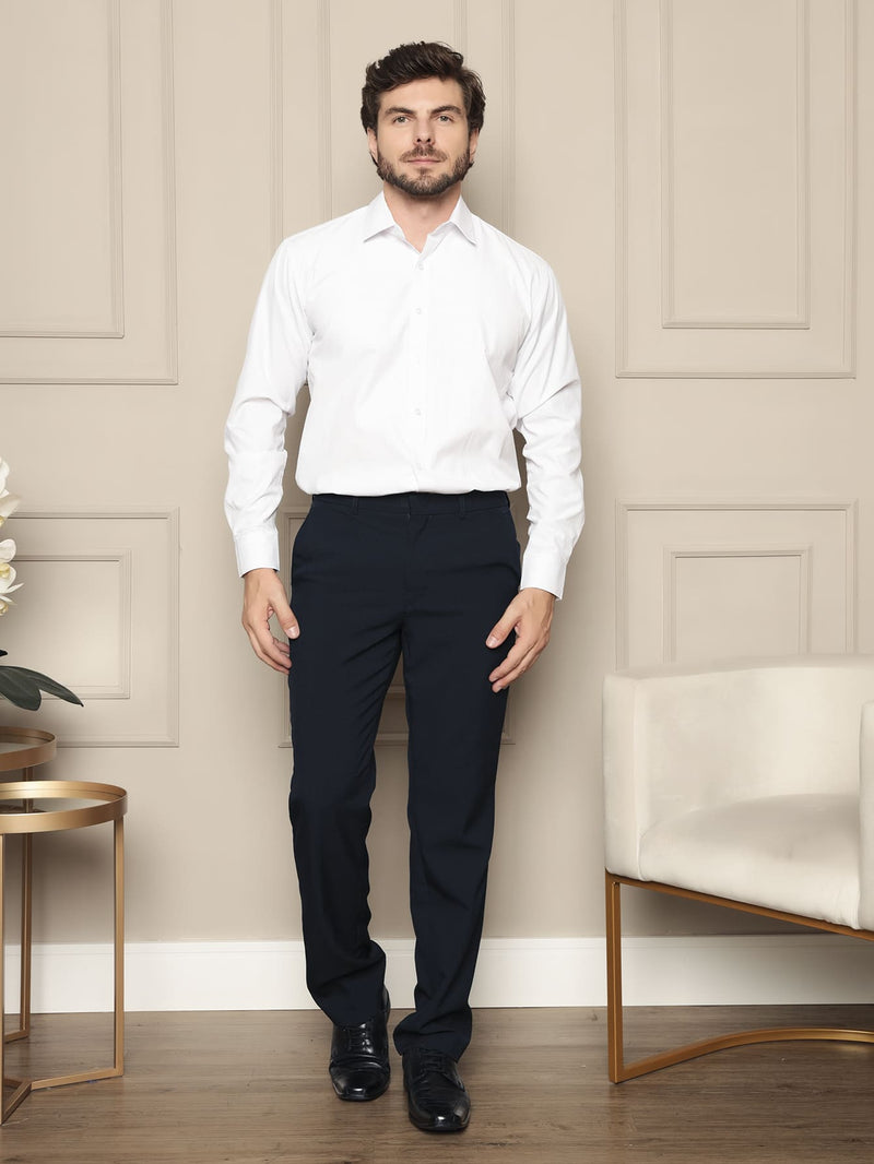 Calça Alfaiataria Masculino Azul Marinho Viego