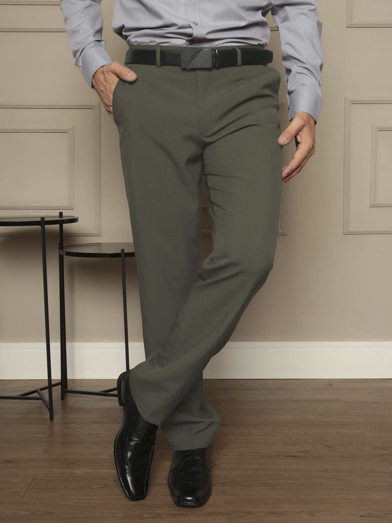 Calça Alfaiataria Masculino Verde Militar Viego