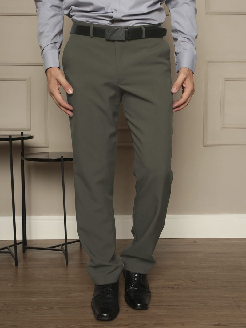 Calça Alfaiataria Masculino Verde Militar Viego