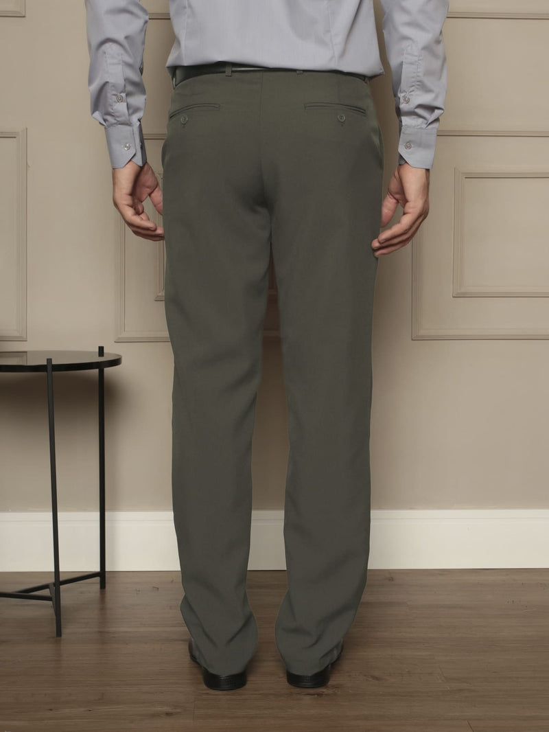 Calça Alfaiataria Masculino Verde Militar Viego