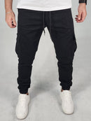 Calça Cargo Jogger Masculino Preta Lisk