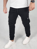 Calça Cargo Jogger Masculino Preta Lisk