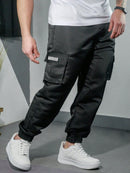 Calça Cargo Jogger Masculino Preto Hunter