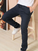 Calça Alfaiataria Masculina Azul Elegance