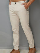 Calça Alfaiataria Masculina Bege Elegance