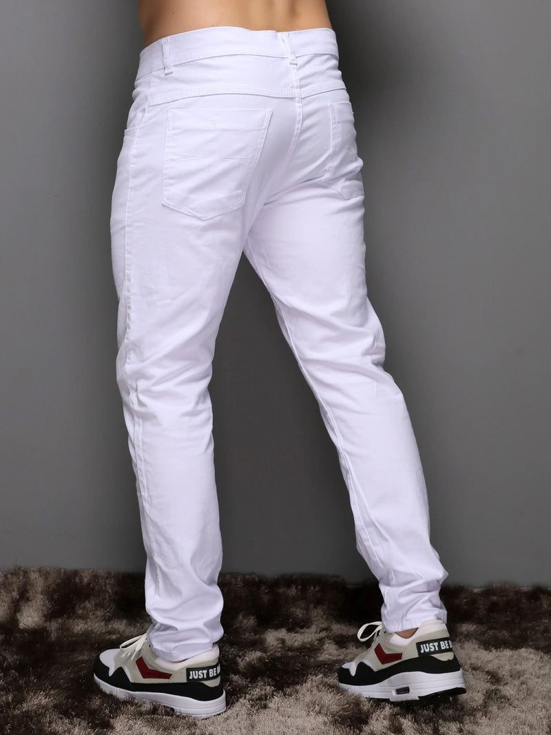 Calça Alfaiataria Masculina Branca Premium