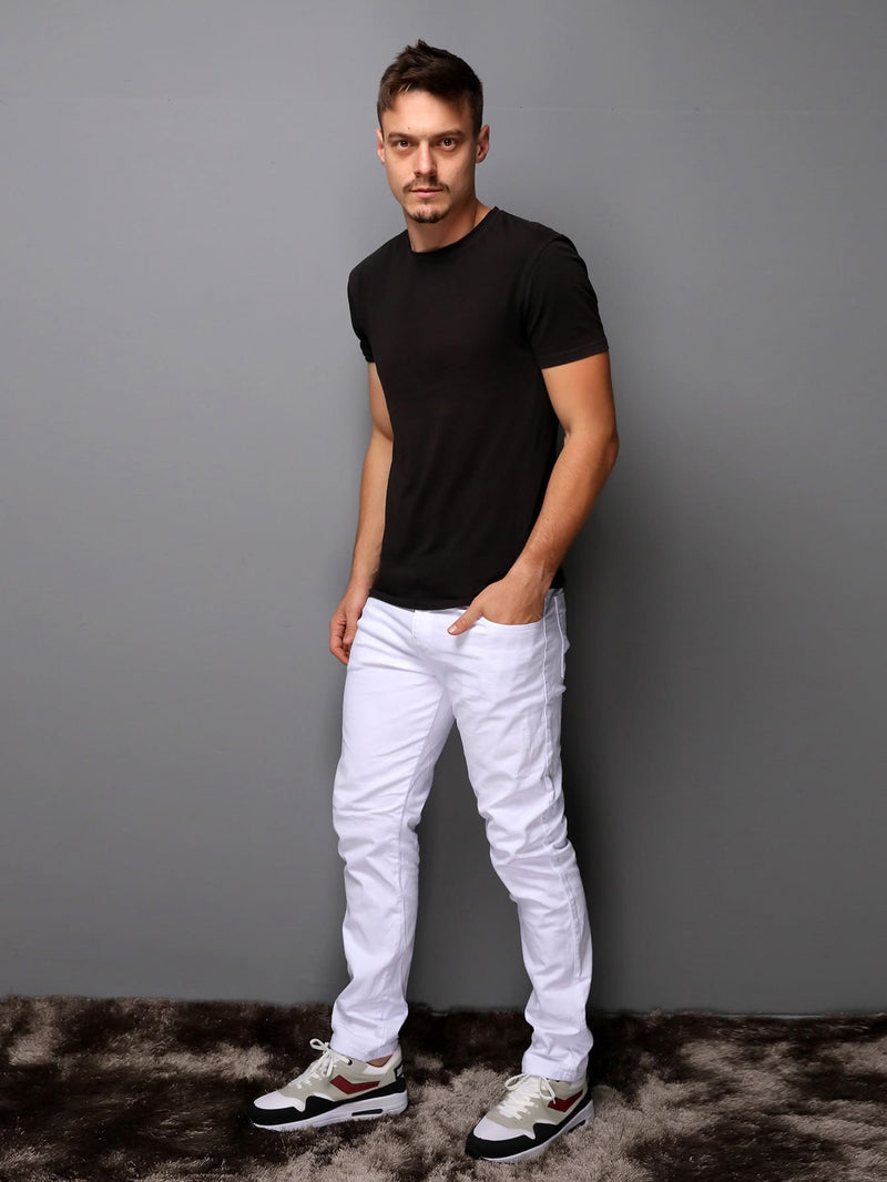 Calça Alfaiataria Masculina Branca Premium