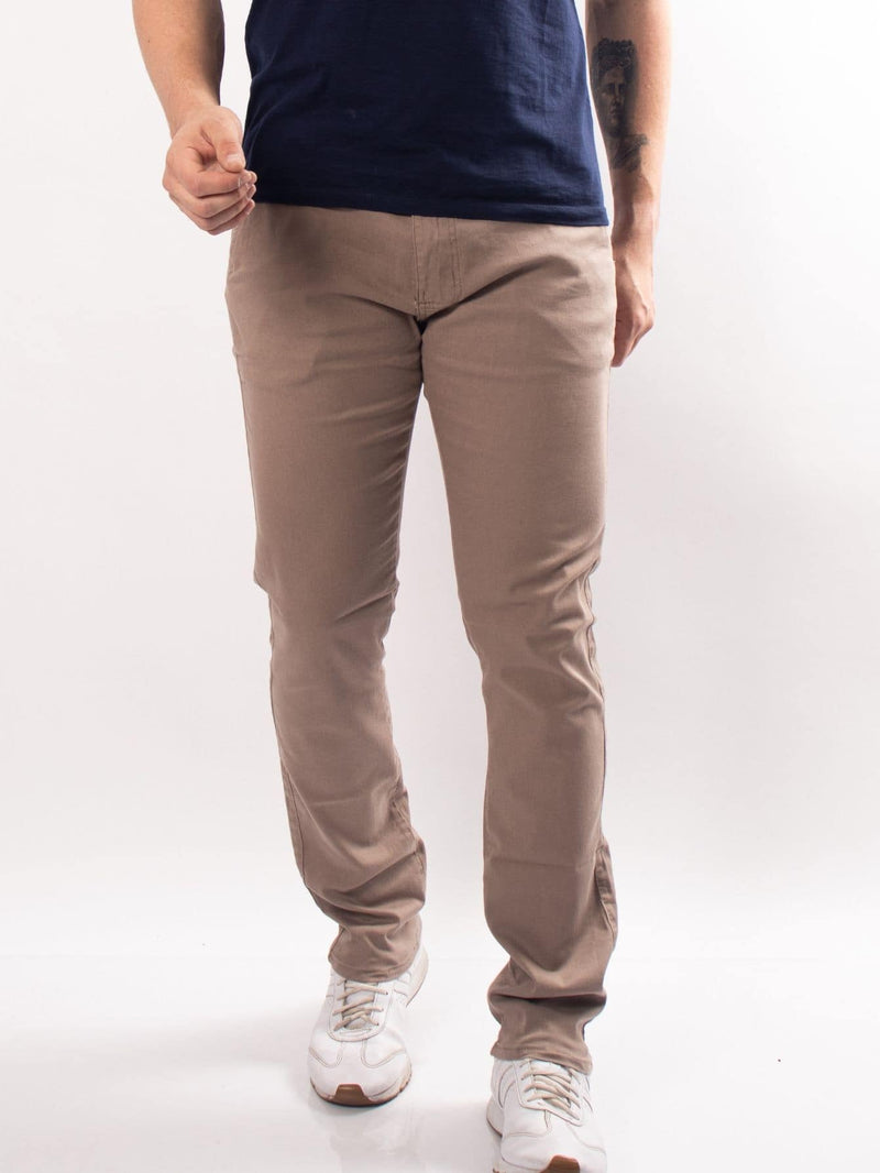 Calça Alfaiataria Masculina Caqui Alfa