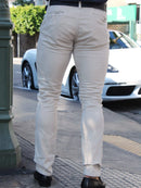 Calça Alfaiataria Masculina Cinza Claro Alfa