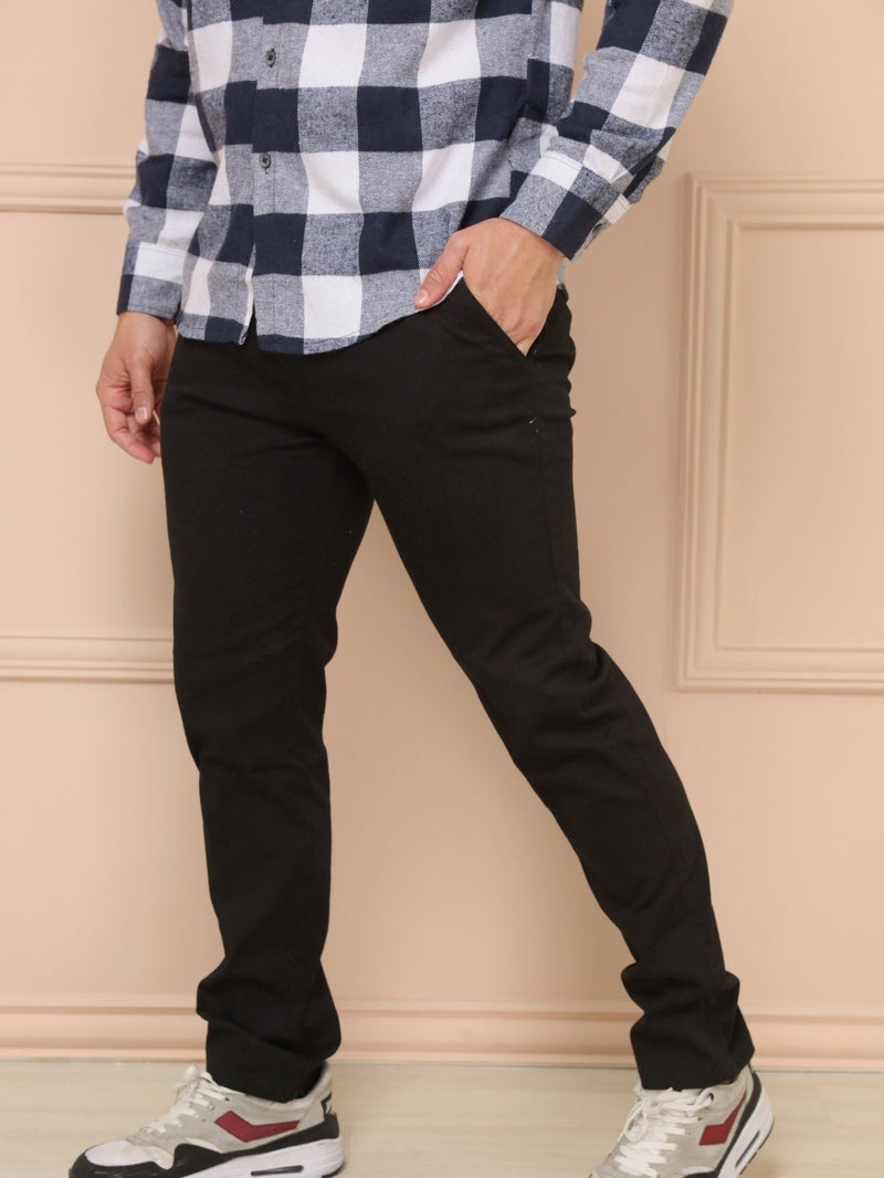 Calça Alfaiataria Masculina Preto Elegance