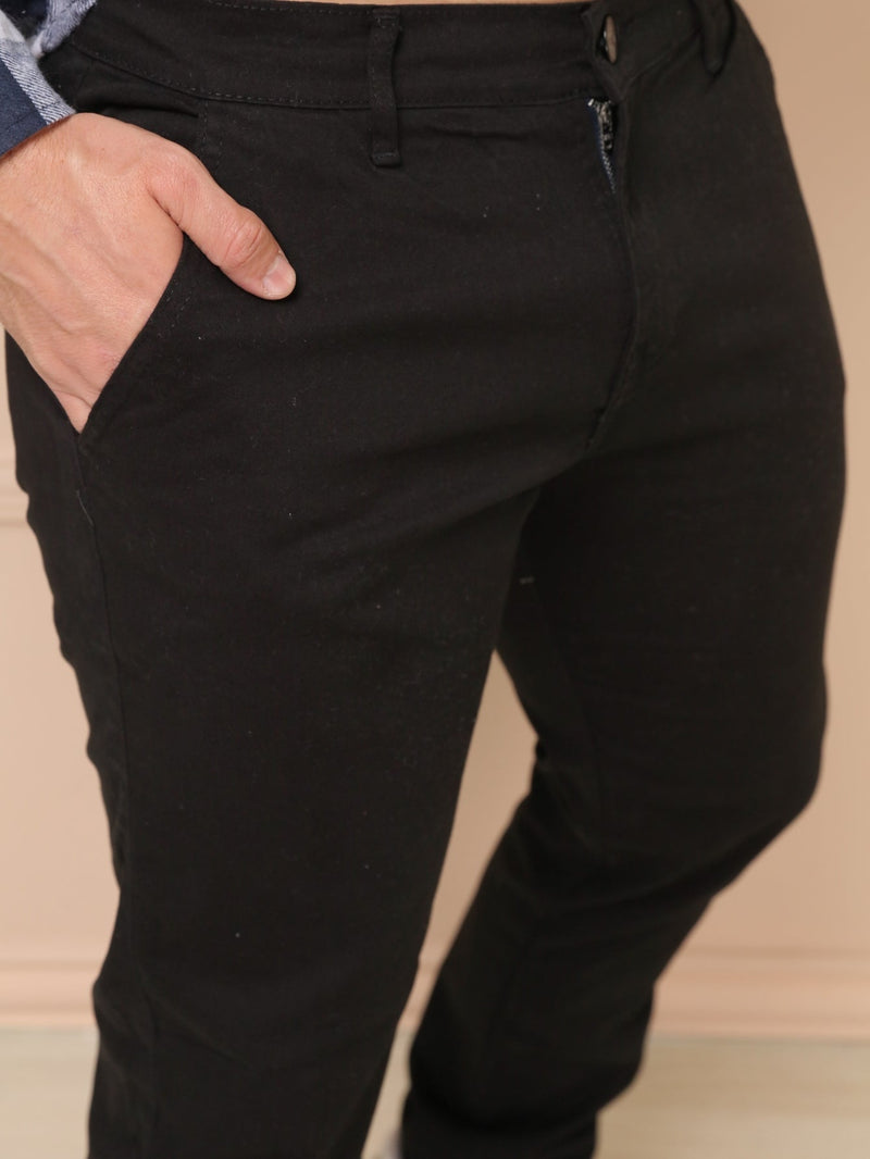 Calça Alfaiataria Masculina Preto Elegance