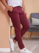 Calça Alfaiataria Masculina Vinho Elegance