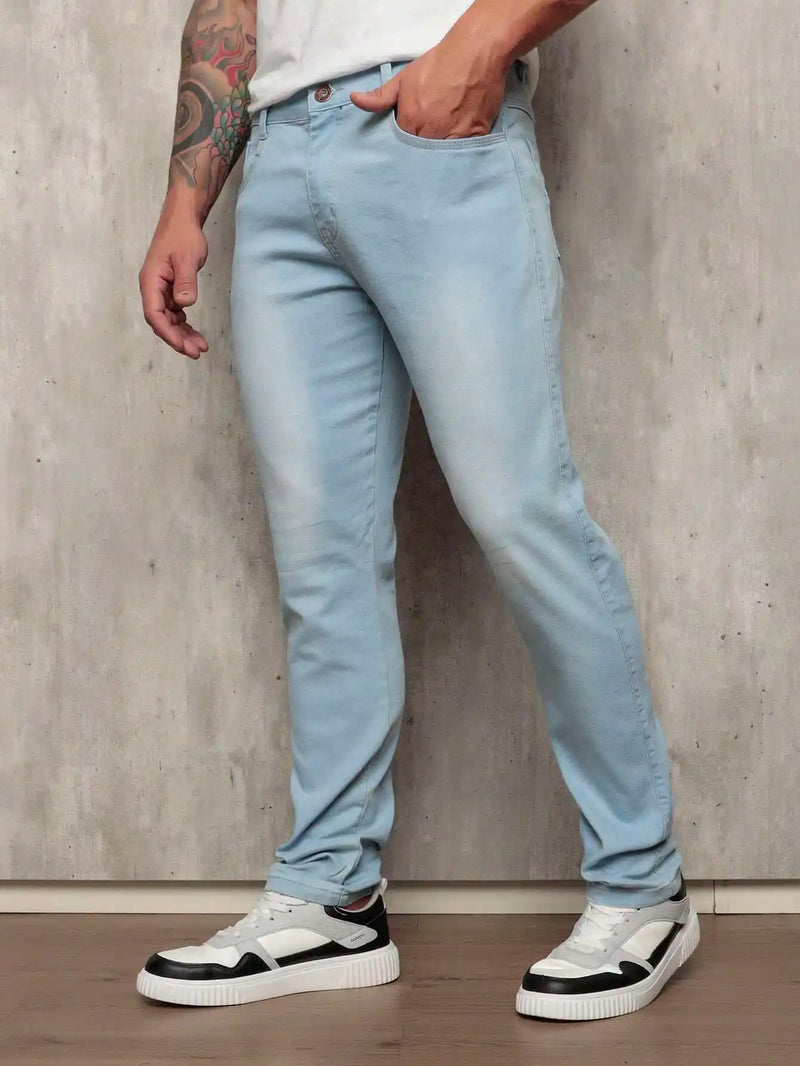 Calça Jeans Masculina Com Lycra | Denim