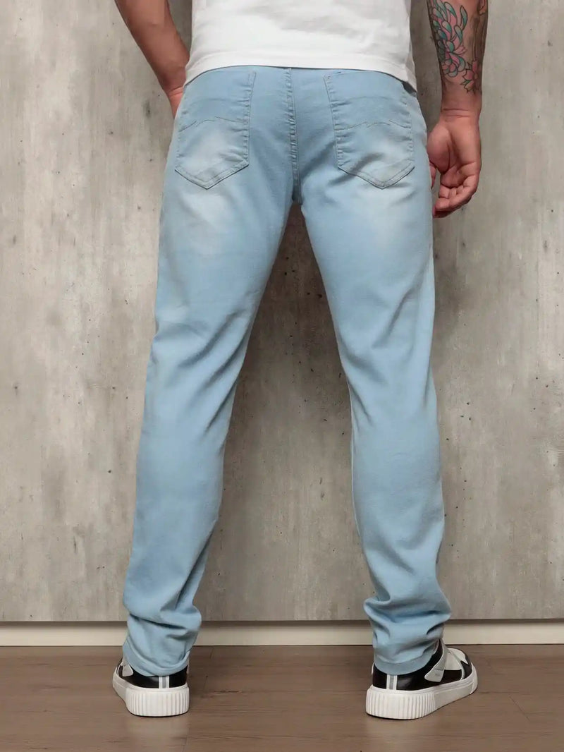 Calça Jeans Masculina Com Lycra | Denim