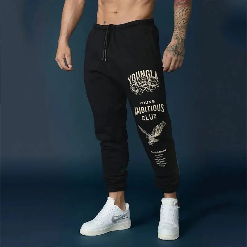 Calça Jogger Masculina Preta Esportiva Ambitious
