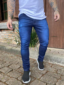 Calça Jeans Masculina Slim com Elastano | Flow