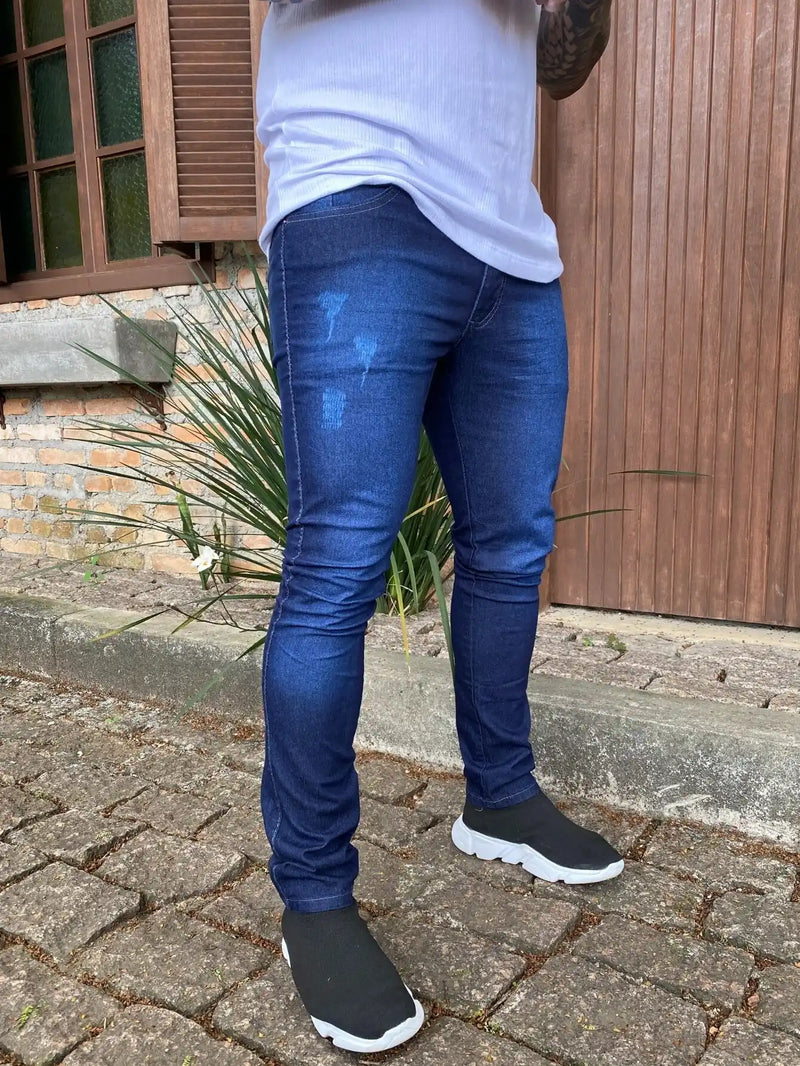 Calça Jeans Masculina Slim com Elastano | Flow