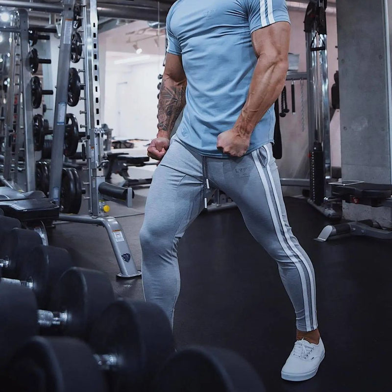 Calça Masculina Esportiva Para Academia Slim