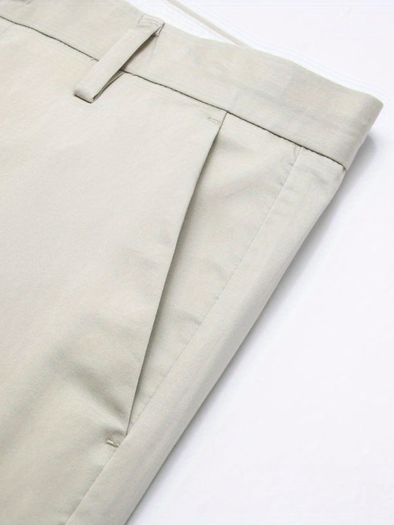 Calça Masculina Sarja Alfaiataria Bage Clássica