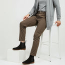 Calça Social Masculina Cintura Elástica Alfaiataria